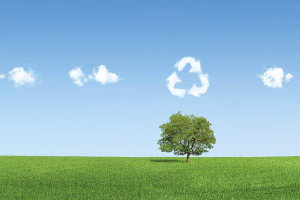 100 % Wiederverwertung der Schnittreste.